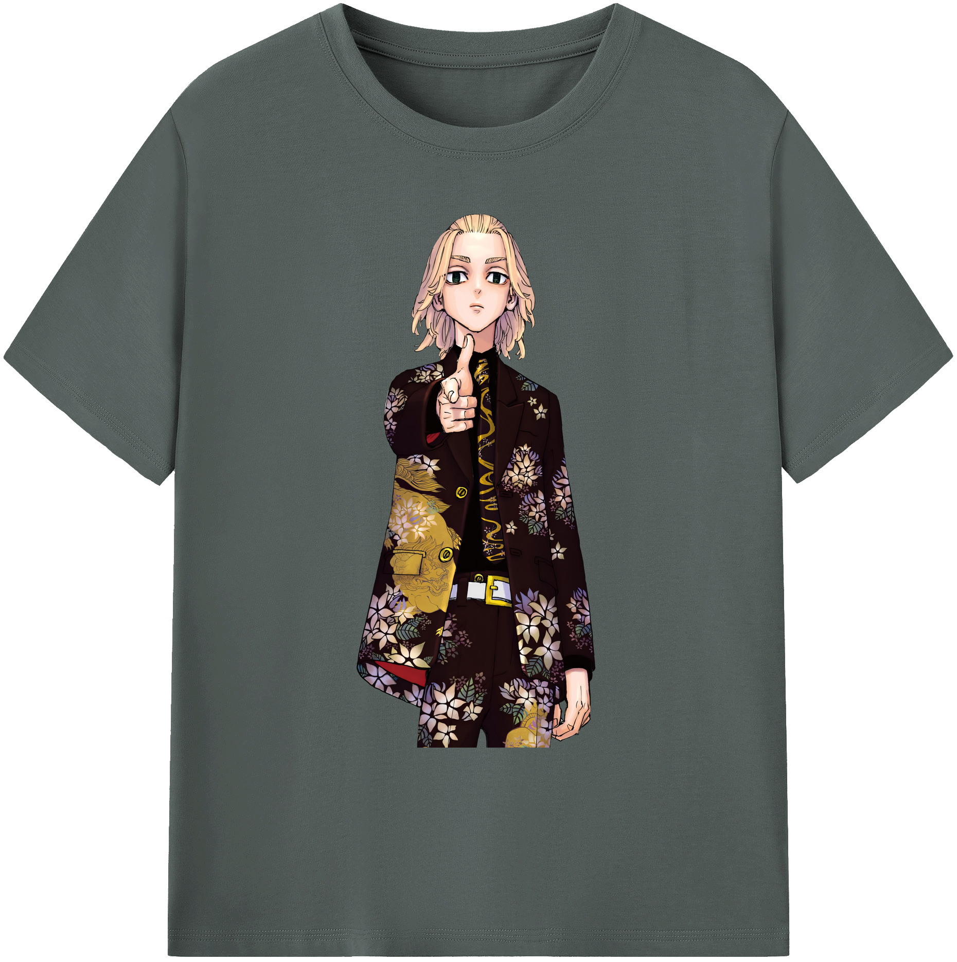（画像用） 東京リベンジャーズ Tokyo Revengers 綿100％ メンズ半袖Tシャツ｜肌触りやわらか＆通気性